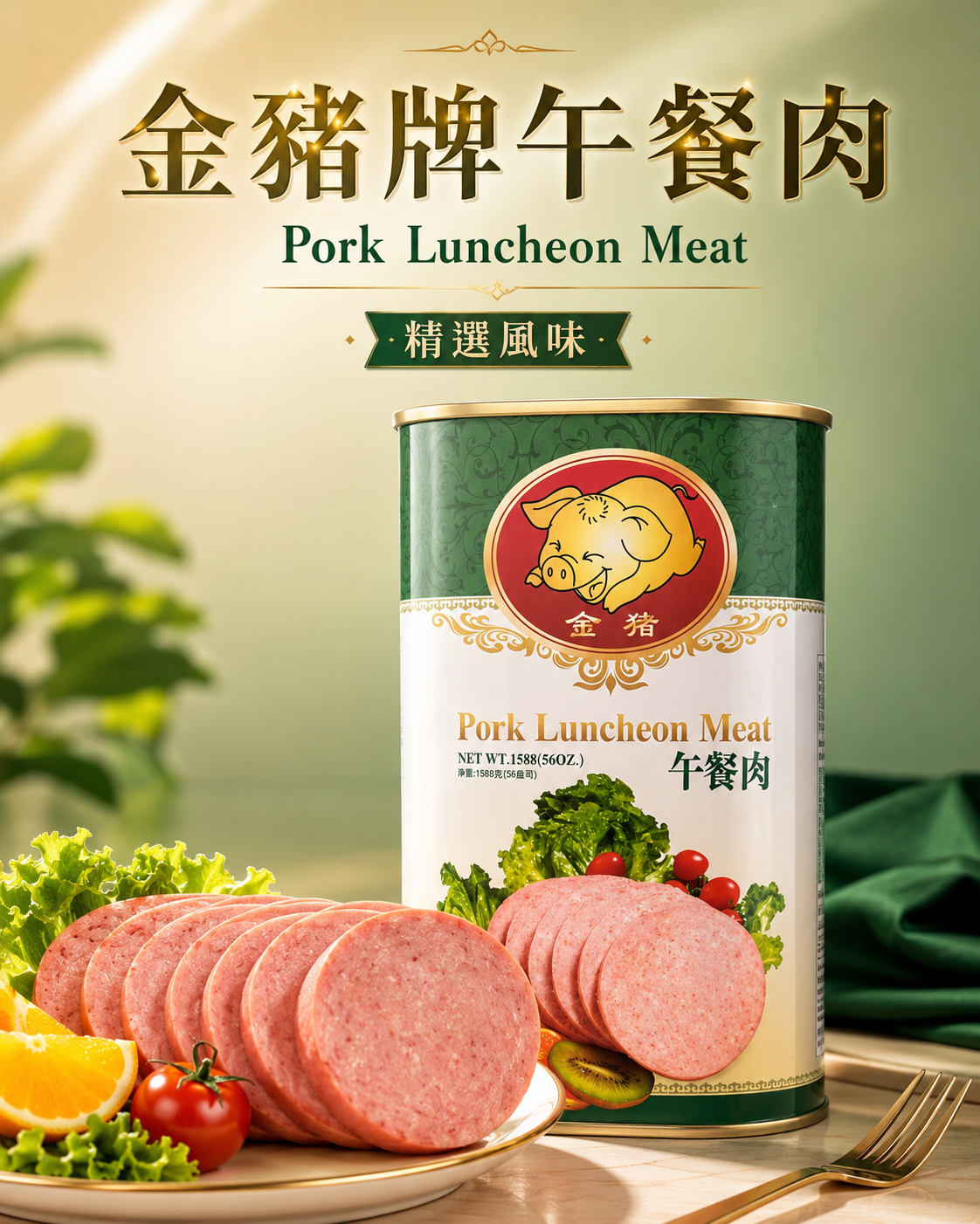 金豬牌午餐肉